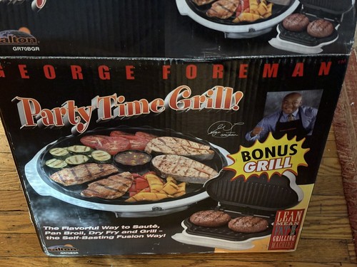 George foreman party - party, time