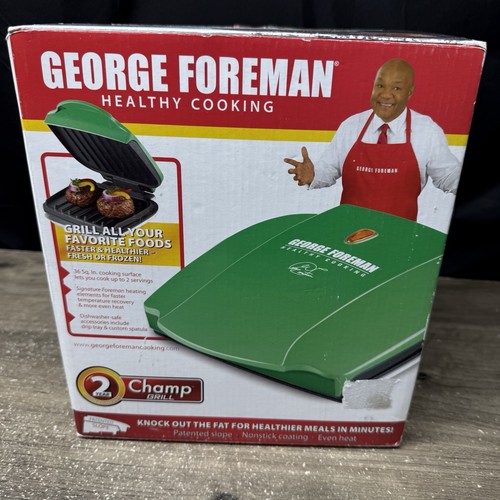 George foreman champ grill - foreman,