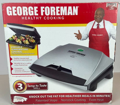 George foreman temp taste - foreman,