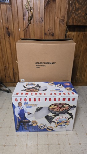 George foreman portable gas - george,