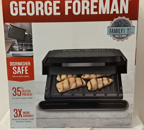 George foreman family size - family,