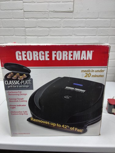 George foreman classic plate - foreman, classic-plate