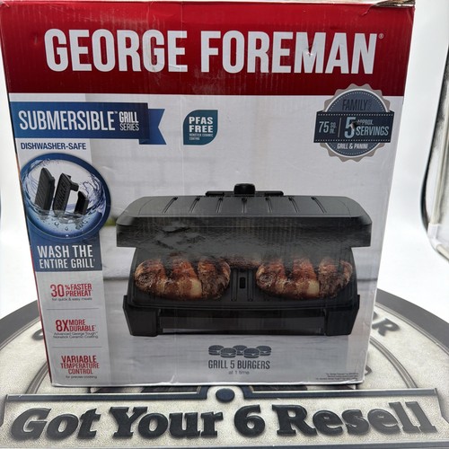 George foreman serving - george,