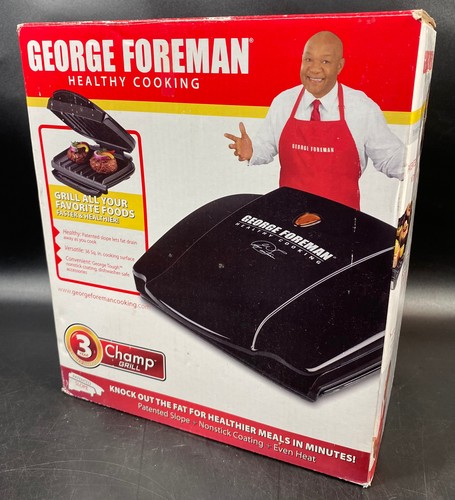 George foreman champ grill - foreman,