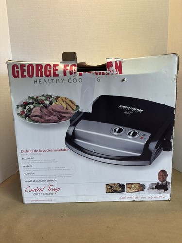 George foreman control temp - foreman,
